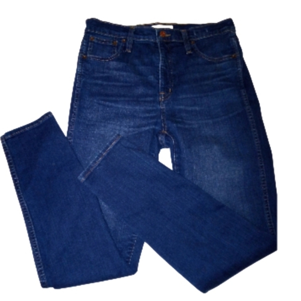 Madewell High Rise Blue Jeans